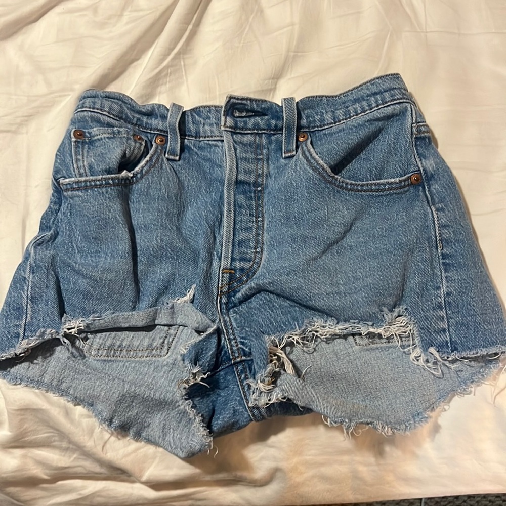 Levi’s 501 Shorts. Women size 25. Gently Worn.